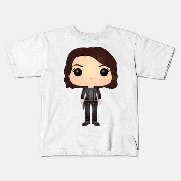 Alex Danvers Funko Pop Kids T-Shirt by brendalee